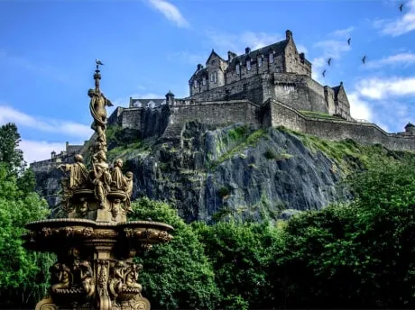 Edinburgh Castle, UK ETA