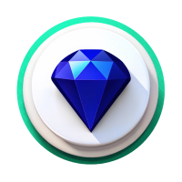 Blue Gem Icon