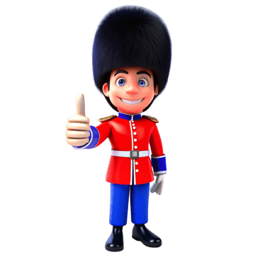 British Gaurd 3D Model, UK ETA